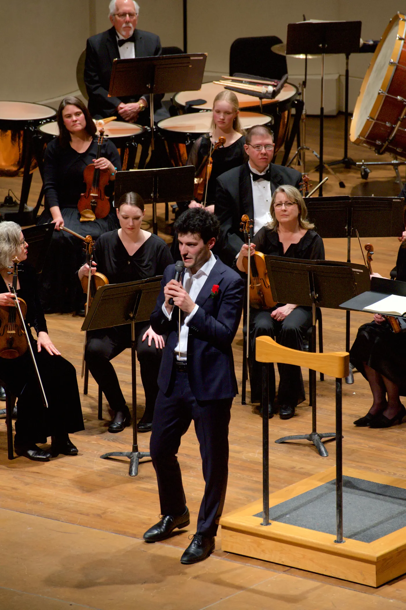 Great Falls, preconcert talk